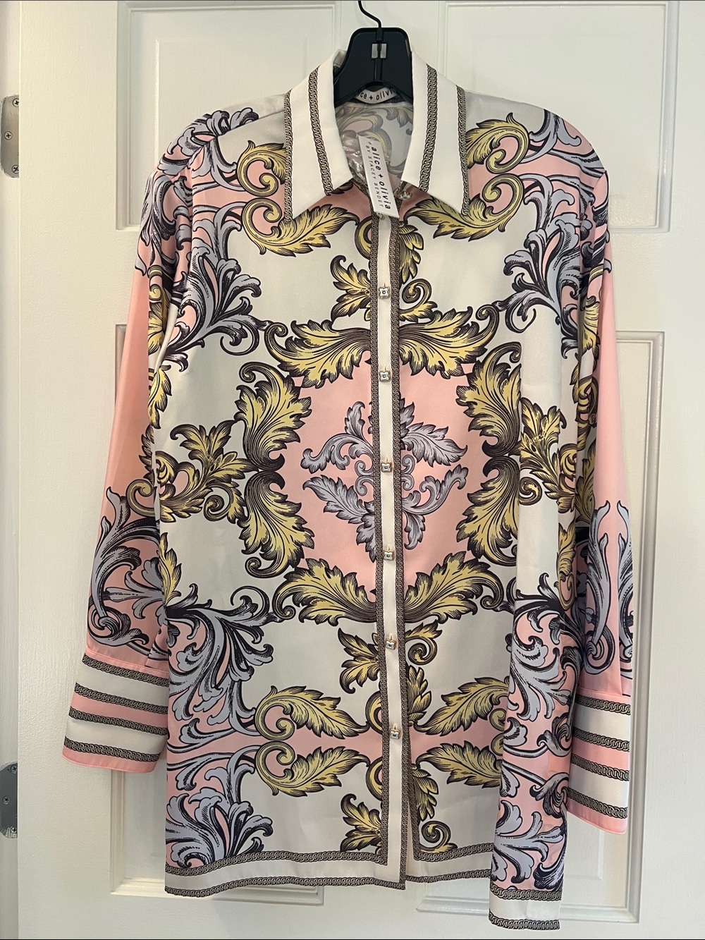 Alice + Olivia Day Dreamer Blouse Size S